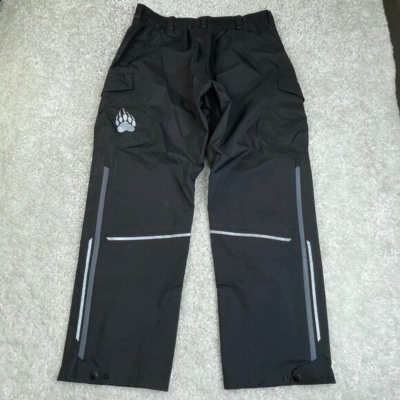 Alaskan Hardgear By Duluth Stormwall Rain Pants Black Medium X30 NEW - Picture 2 of 13